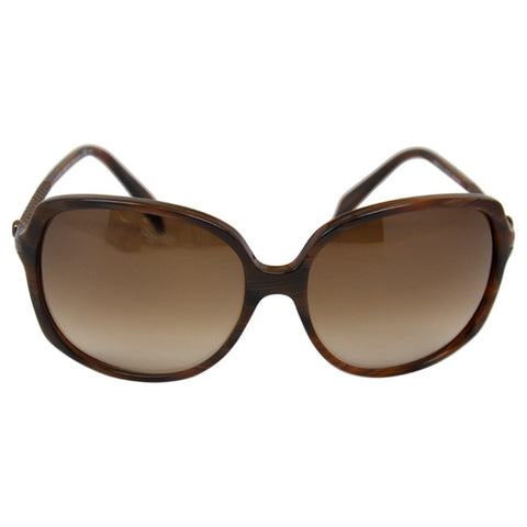 Alexander McQueen 4171/S 0O1X Horn Walnut Brown