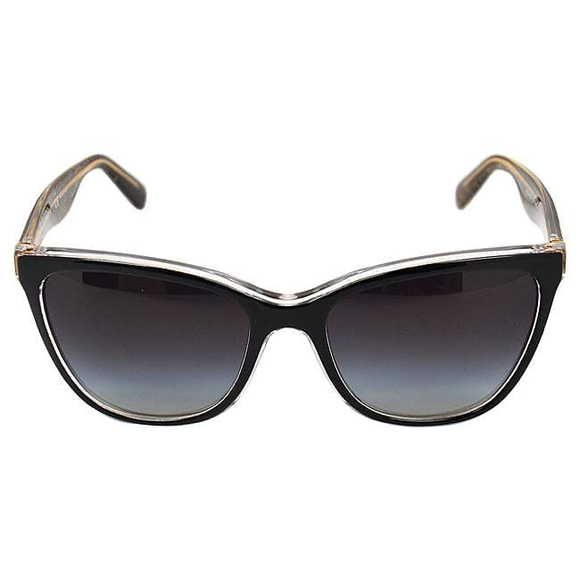 Dolce & Gabbana DG 4193 2737/8G Black Glitter Gold Sunglasses display picture 3