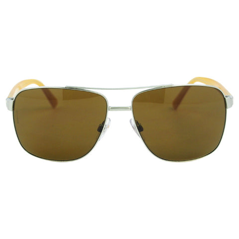 Dolce & Gabbana DG 2131 1242/73 - Matte Silver Yellow/Brown