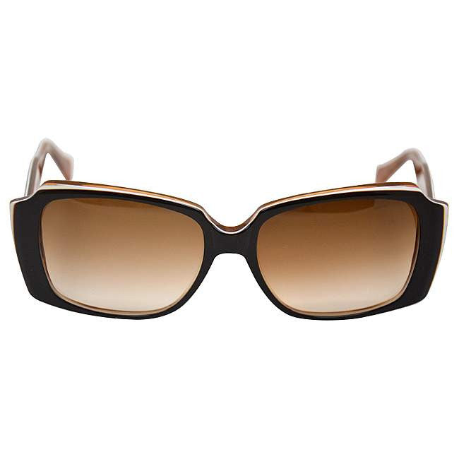 Lafont Hacienda 537-Brown Jean Lafont Eyeglasses Frames GARANCE 537 Brown Red  main image 3