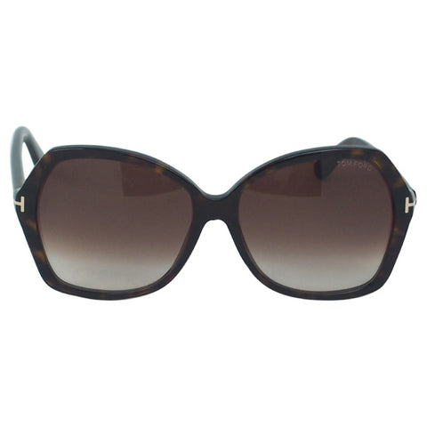 Tom Ford TF328 Carola 52F - Dark Havana