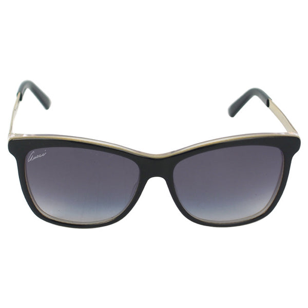Gucci GG 3675/S 4WHJJ - Black Emboss Gold Sunglasses