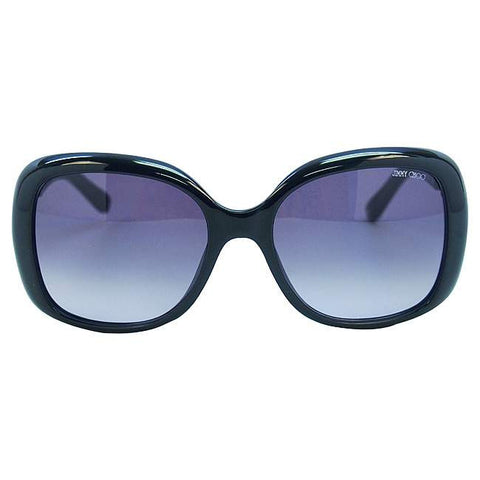 Jimmy Choo Wiley/S 0BMB Shiny Black Sunglasses